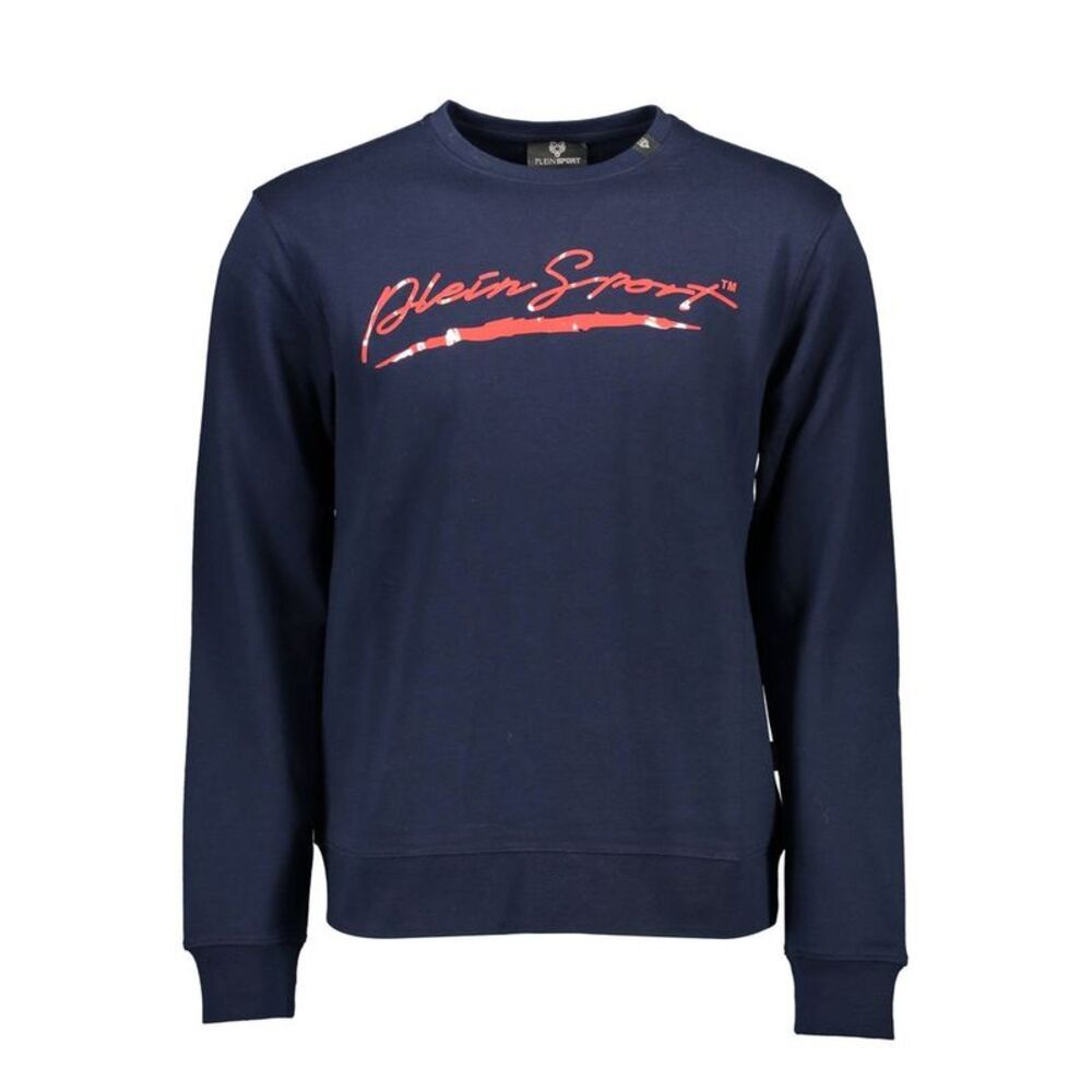 Plein Sport Blue Cotton Men's Men's Sweatshirt